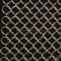 Stainless Steel Welded Ring Decorative Mesh Metal Ring